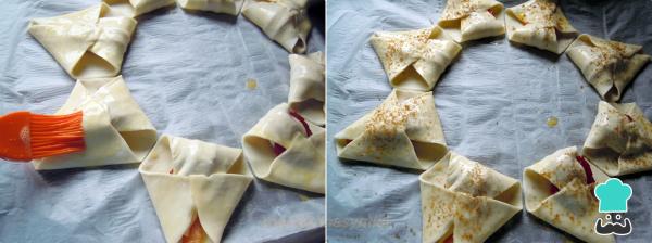 Recette de pâte feuilletée aux coings et chèvre - Étape 3