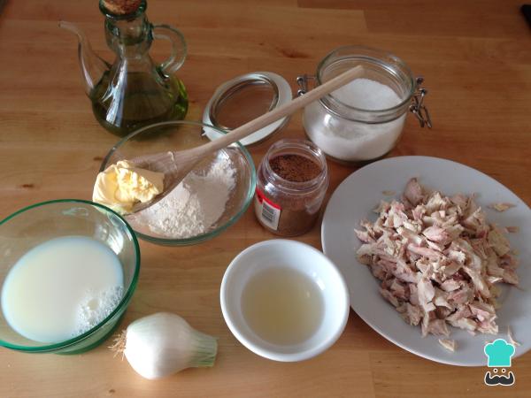 Recette de croquettes de poulet à la cubaine - Étape 1