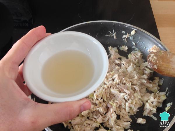 Recette de croquettes de poulet à la cubaine - Étape 4