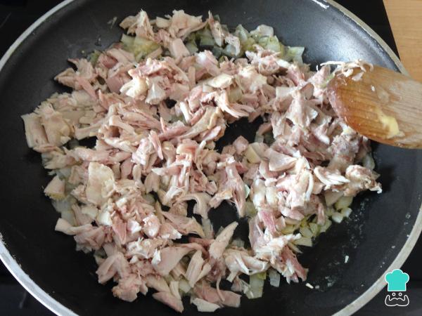 Recette de croquettes de poulet à la cubaine - Étape 3