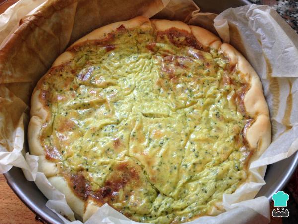 Recette de quiche au brocoli et au fromage - Étape 7