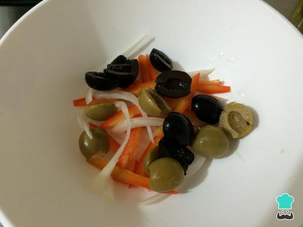 Recette de salade d'olives - Étape 3