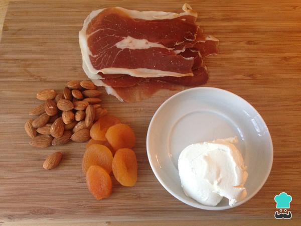 Recette Bonbons au jambon salé - Étape 1