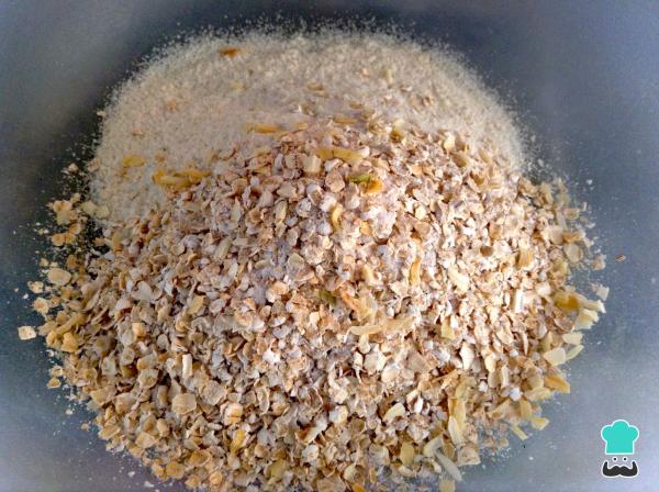Recette d'arepas à l'avoine - Étape 2