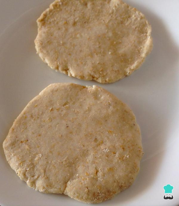 Recette d'arepas à l'avoine - Étape 5