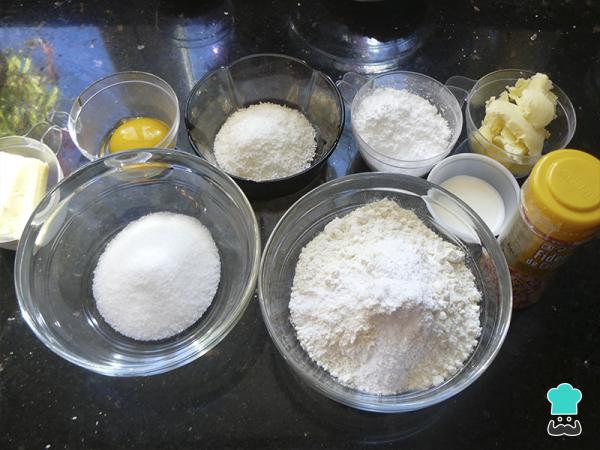 Recette de cupcakes à la noix de coco - Étape 1