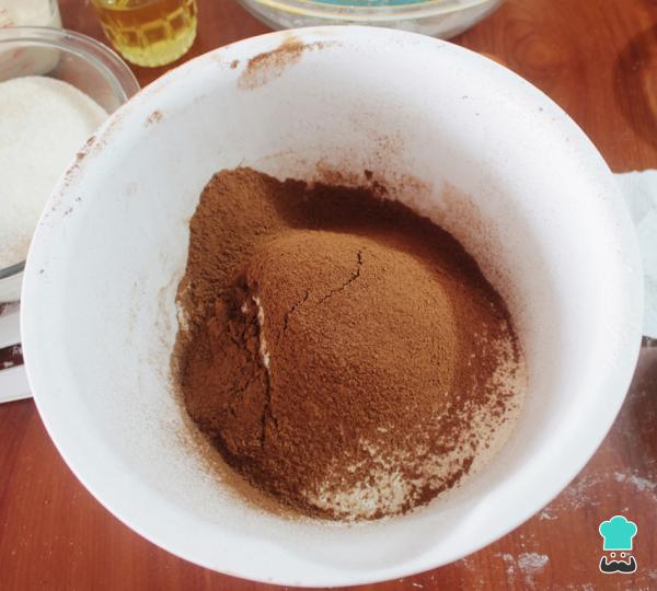 Recette de quatre-quarts au chocolat et au beurre de cacahuète - Étape 6