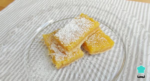 Recette de barres au citron