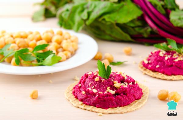 Recette de canapés à la betterave