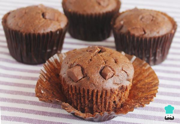 Recette de muffins aux pépites de chocolat