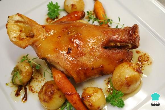 Recette de tête de cochon rôtie