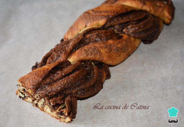 Recette de tresse au chocolat avec Nocilla