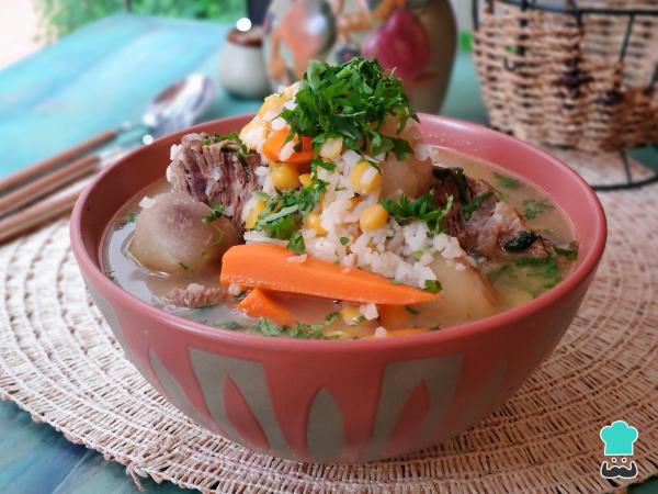 Recette du bouillon blanc d'Arequipa