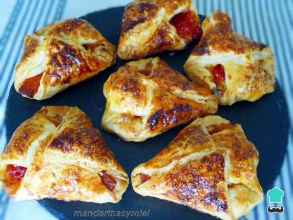 recette feuilleté au coing et au chèvre