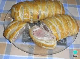 Recette de pâte feuilletée avec surlonge de jambon et fromage