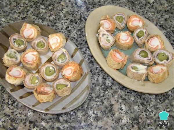Recette de rouleaux pour la copétine