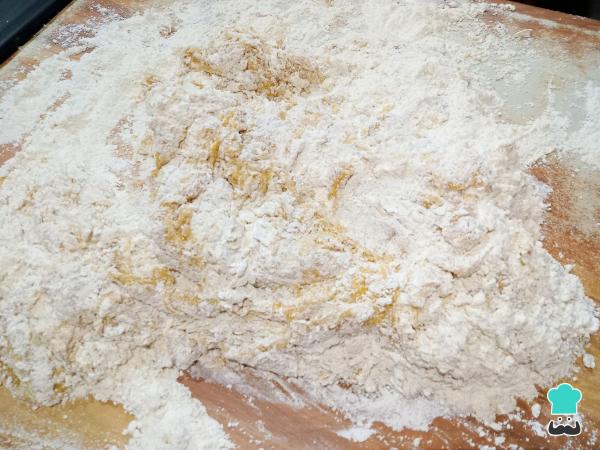 Recette de pain au jaune - Étape 4