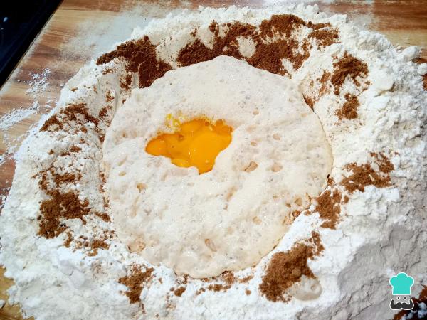 Recette de pain au jaune - Étape 3