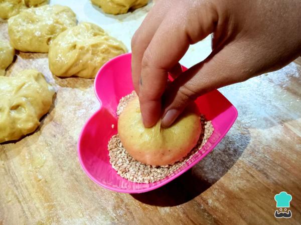 Recette de pain au jaune - Étape 10