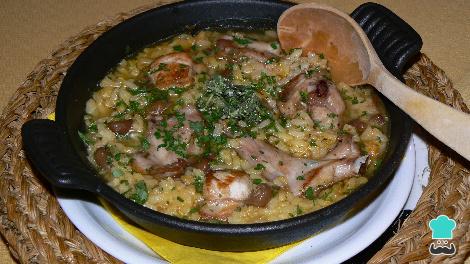 Recette Taguen, pigeons au riz