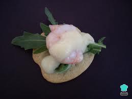Recette de canapés aux crevettes salées