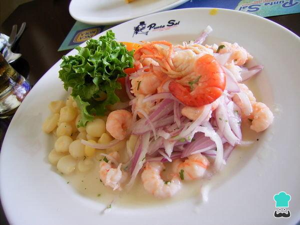 Recette de ceviche de crevettes épicées