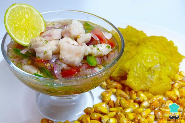 Recette de ceviche de poisson équatorien