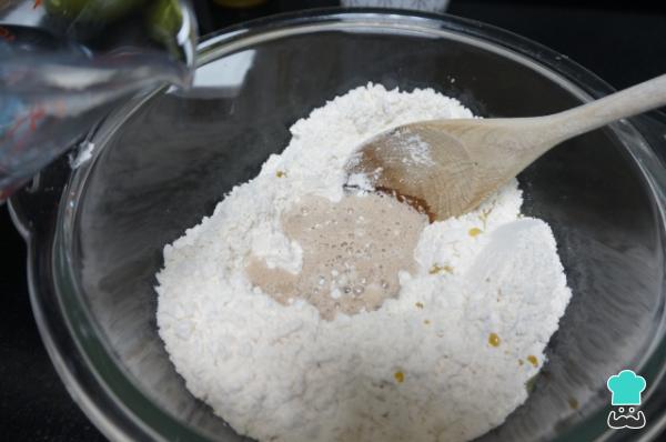 Recette de pain français maison - Étape 1