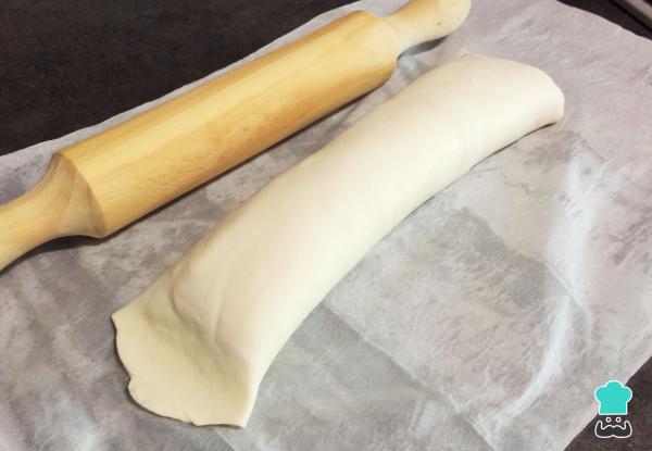 Recette de pâte feuilletée farcie au jambon et fromage - Étape 5