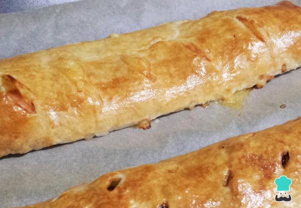 Recette de Pâte Feuilletée Farcie au Jambon et au Fromage - Étape 8