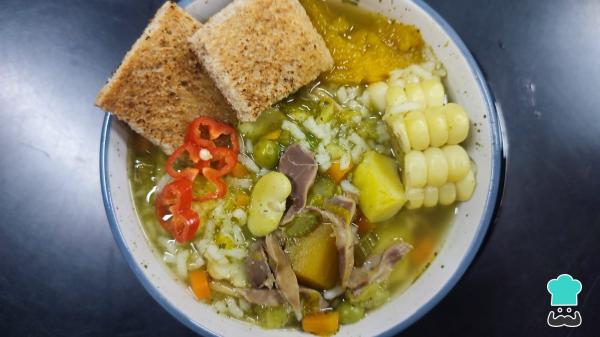 Recette d'Aguadito à la dinde