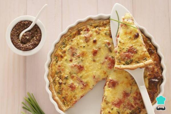 Recette de Quiche aux tomates et aux deux fromages