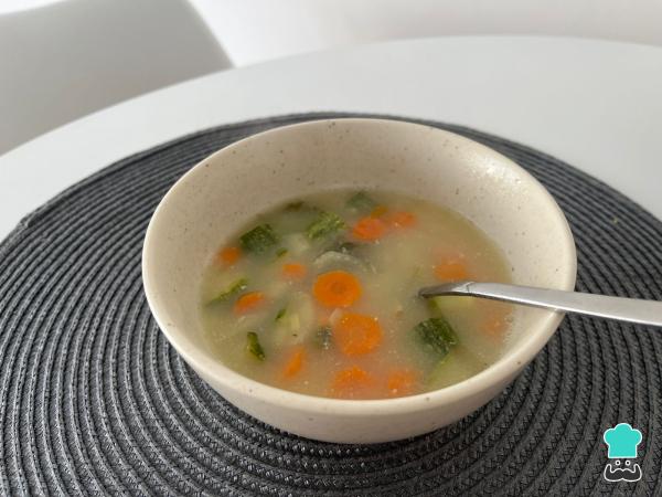 Recette de consommé de légumes