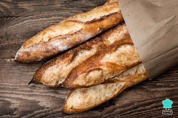Recette de flûte à pain