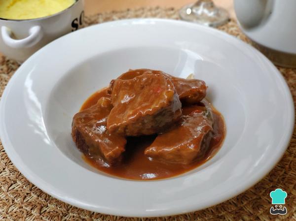 Recette de joue à la sauce au vin blanc