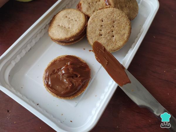 Recette d'Alfajores chiliennes - Étape 5