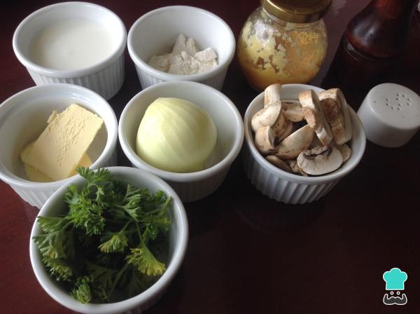 Recette de Champignons à la Provençale - Étape 1