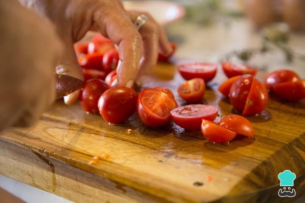 Recette de tarte au jambon, fromage et tomates - Étape 5