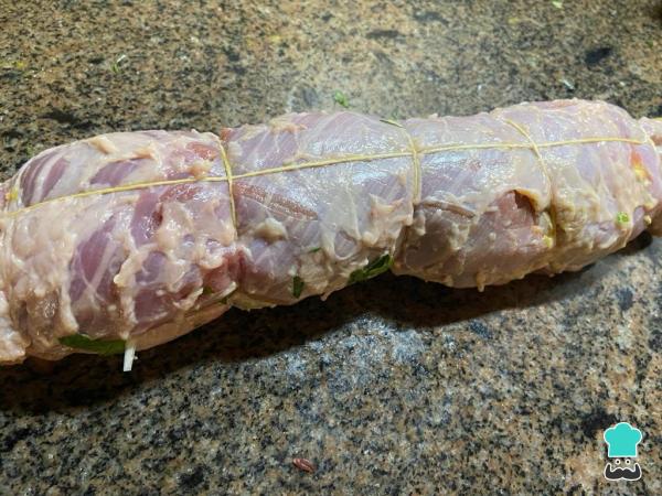 Recette de Matambre au four avec du papier aluminium - Étape 6