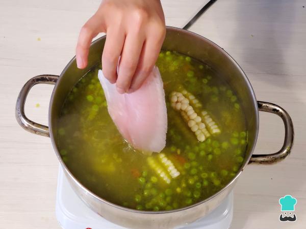 Recette de poisson Aguadito - Étape 6