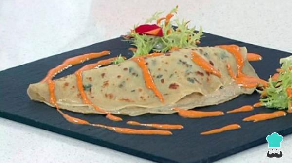 Recette de Crêpes farcies aux crevettes