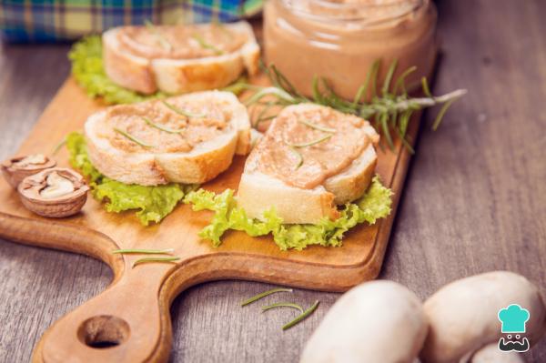 Recette de pâté de légumes aux champignons