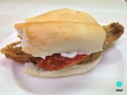 Recette de sandwich au merlu frit