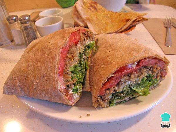 Recette de sandwich aux légumes