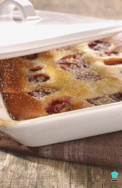 Recette de tarte à la crème aux prunes