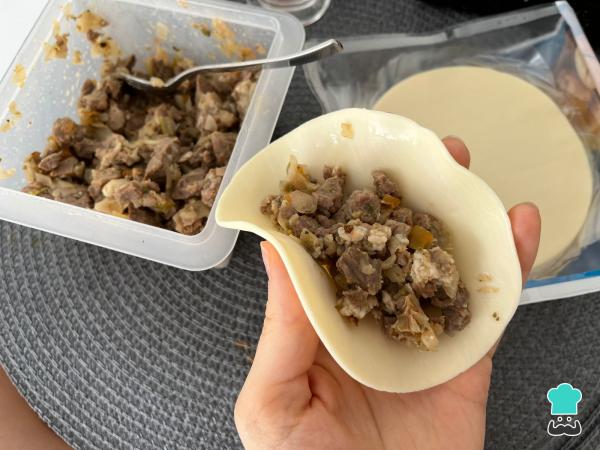 Recette d'empanadas de Santiago - Étape 6
