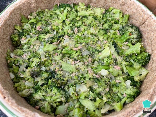 Recette de tarte au brocoli et au thon - Étape 5