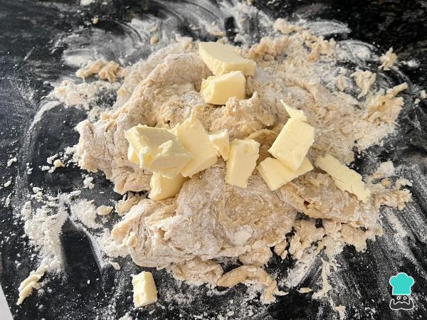 Recette de pain sucré de Noël - Étape 2