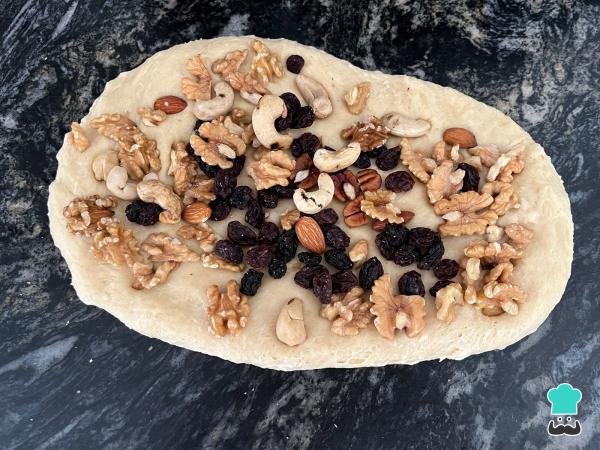 Recette de pain sucré de Noël - Étape 4