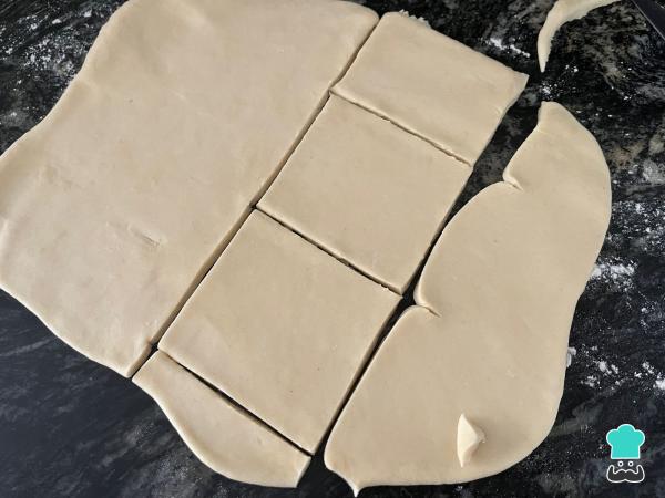 Recette de gâteau frit salé - Étape 4